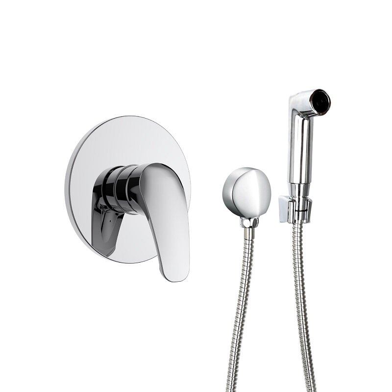 Изображение товара Гигиенический душ OneLife, P01-888cr, со смесителем, хром