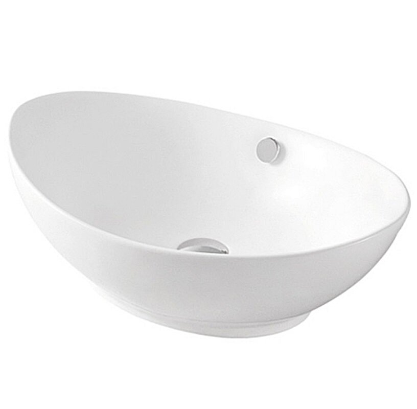 Изображение товара Раковина накладная Orange, 58 см, белый, B08-585w