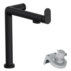 Изображение товара Смеситель для кухонной мойки Hansgrohe Aqittura, 76804670, с поддержкой функции фильтрации и минерализации, черный матовый