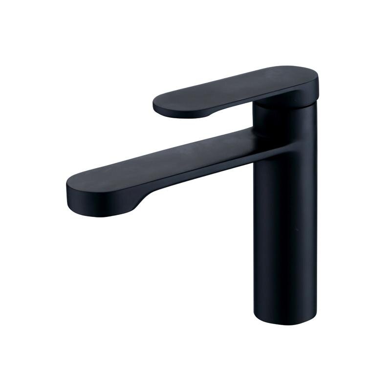 Изображение товара Смеситель Orange Vesper для раковины черный матовый однозахватный M10-021b