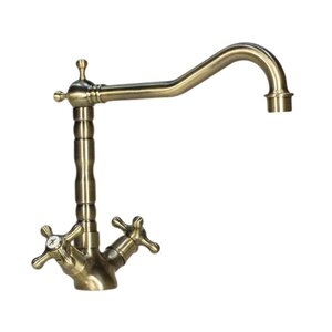 Изображение товара Смеситель для кухни Ulgran, цвет бронза матовая, U-014