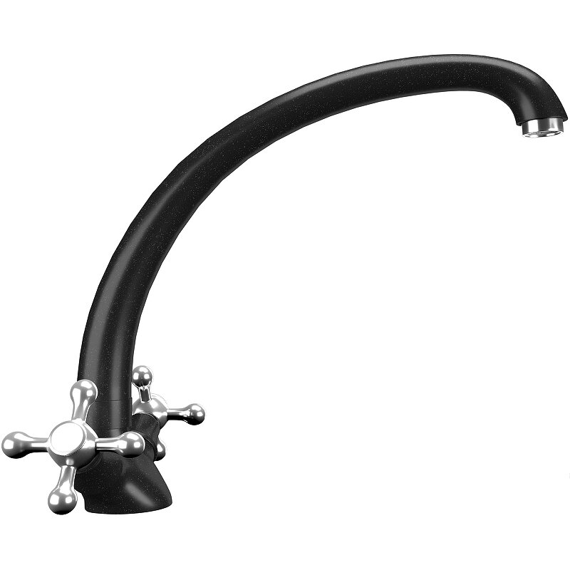 Изображение товара Смеситель для кухни Ulgran U-013 черный матовый