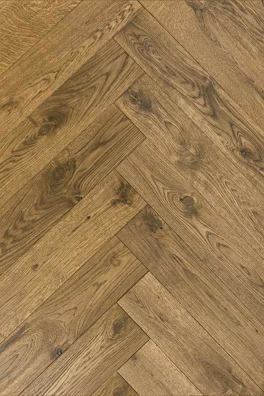 Изображение товара Инженерная доска Gran Parte Венгерская ёлка Амбра Классик 110х15/3,3х550 мм шип-паз