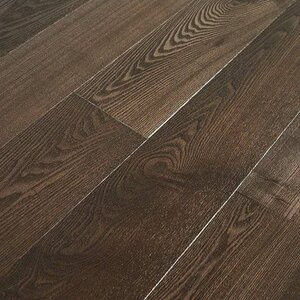 Изображение товара Паркетная доска Amber Wood Фьюжн Ясень Бурбон Браш лак 14 мм, 14.8 х 186 см