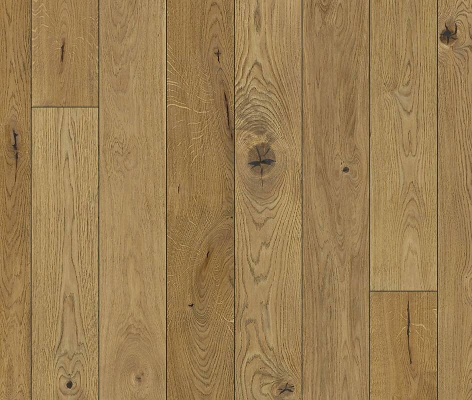 Изображение товара Массивная доска Boen Дуб Traditional Антик 187мм лак - натуральный дизайн