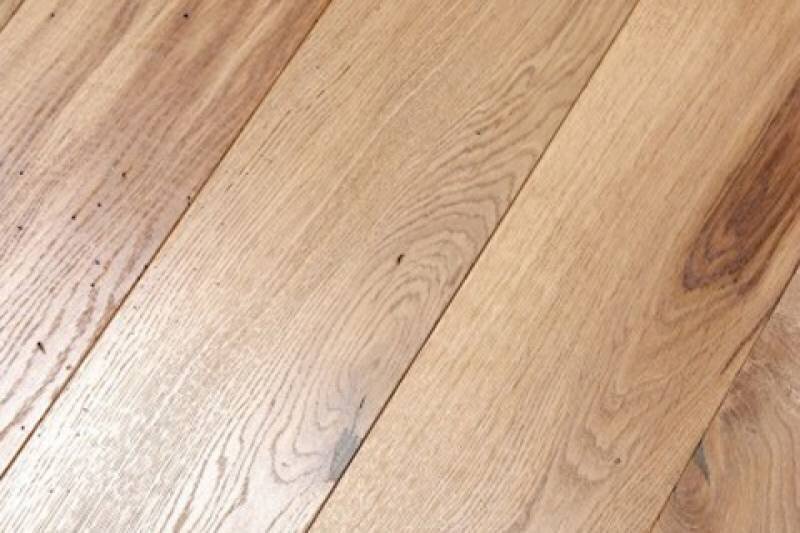 Изображение товара Массивная доска из дуба Boen 20 мм 222 мм белая и темное масло