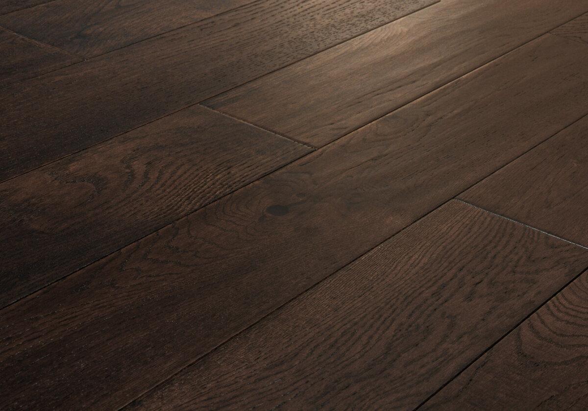 Изображение товара Массивная доска Amber Wood Нефритовая Дуб JAVA 18 мм, 12.5 х 30-140 см