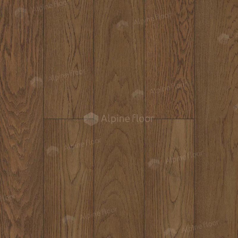 Изображение товара Инженерная доска Alpine Floor Villa, EW201-05, планка 16.5 х 40-120 см, декор Дуб Тобакко, 12 мм