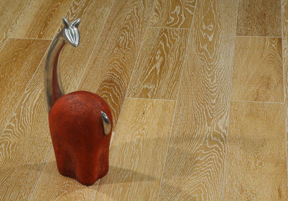 Изображение товара Инженерная доска Magestik Floor MGK Floor дуб беленый 127 мм 18 мм лак Нидерланды
