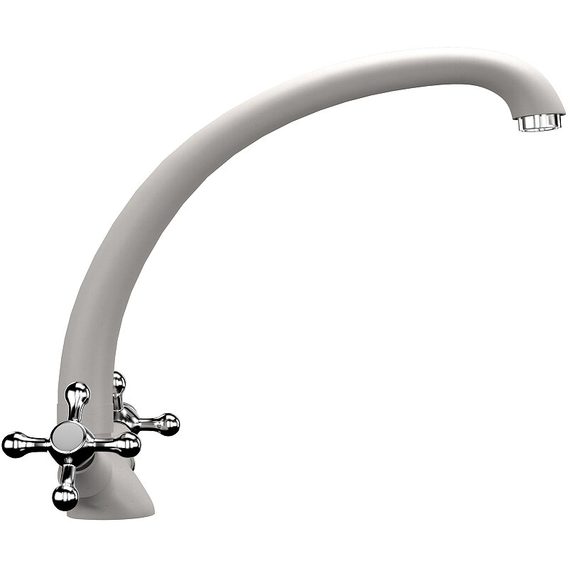 Изображение товара Смеситель для кухни Ulgran U-013 U-013-331 белый матовый