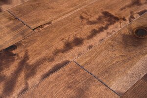 Изображение товара Паркетная доска Amber Wood Фьюжн Береза желтая Амбер (Светлый орех) Б/сорта