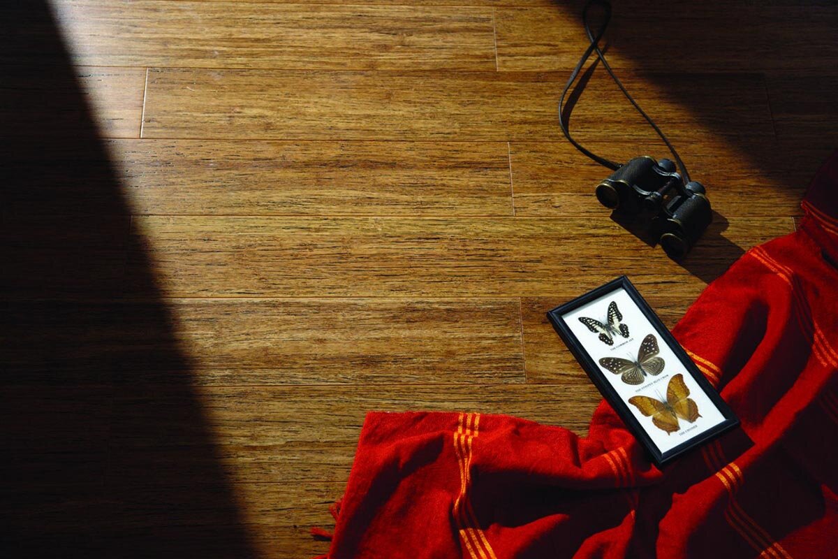 Изображение товара Инженерная доска Амего Бамбук Гранд Каньон HDF 0003, замковая, 13х91.5 см