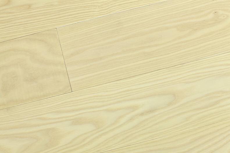 Изображение товара Массивная доска Hajnowka под маслом Ясень Ecru для жилых помещений