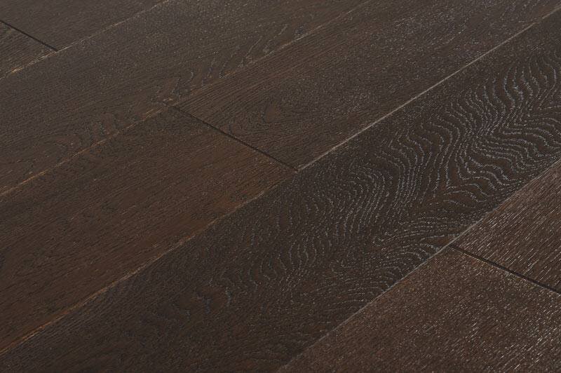 Изображение товара Паркетная доска Amber Wood Фьюжн Дуб Махагон Браш лак 14 мм