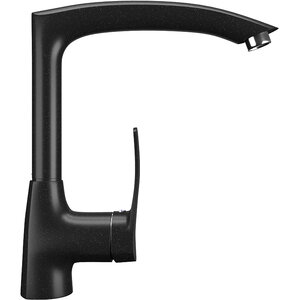 Изображение товара Смеситель для кухни Ulgran U-005 U-005-344, цвет ультра-черный матовый