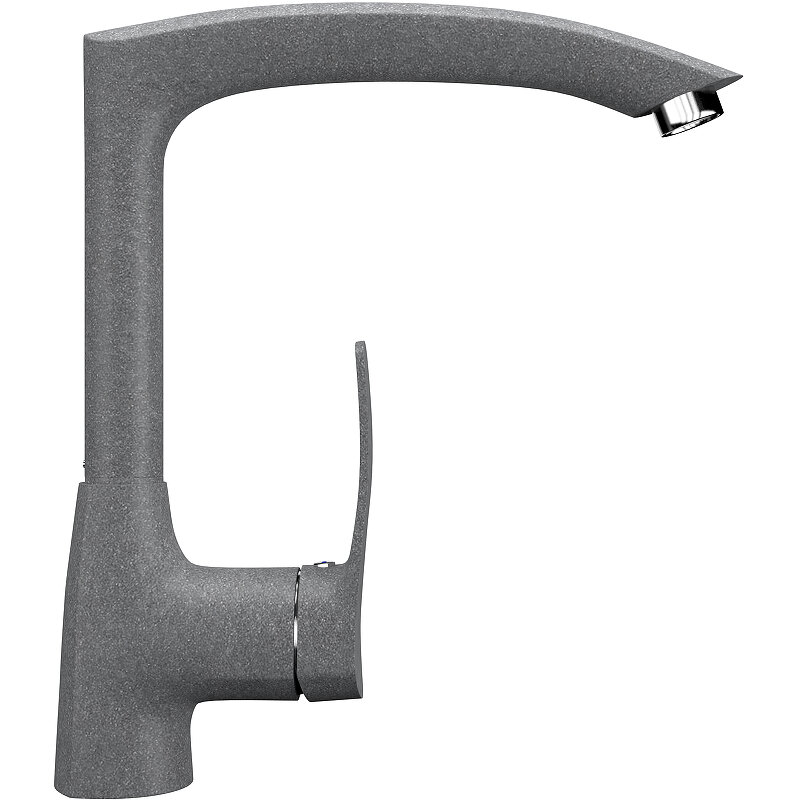 Изображение товара Смеситель для кухни Ulgran U-005 графит матовый с поворотным изливом