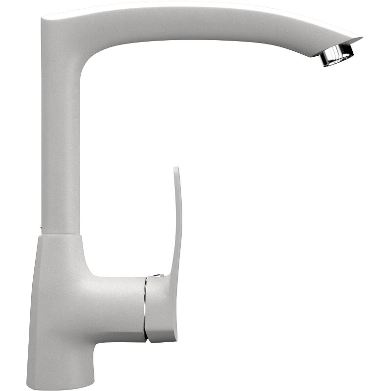 Изображение товара Смеситель для кухни Ulgran U-005 U-005-341, цвет ультра-белый матовый