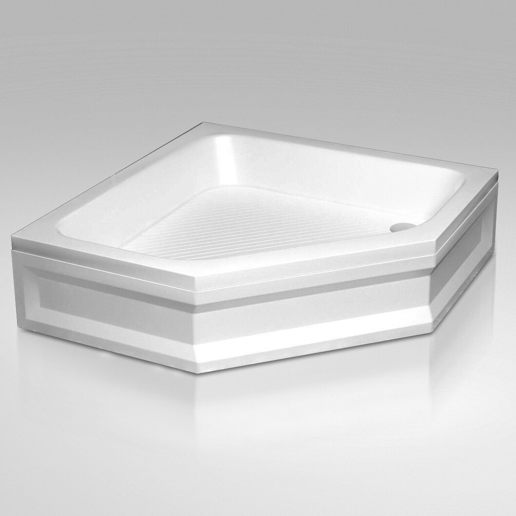 Изображение товара Душевой поддон RGW BT/CL-S 80х80 см акрил трапеция Германия