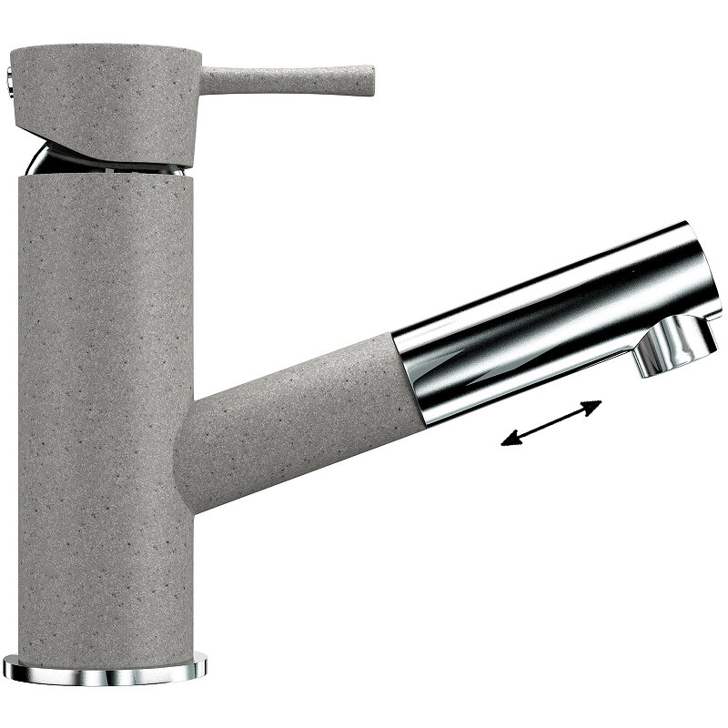 Изображение товара Смеситель для кухни Ulgran U-009 U-009-310 с выдвижным изливом