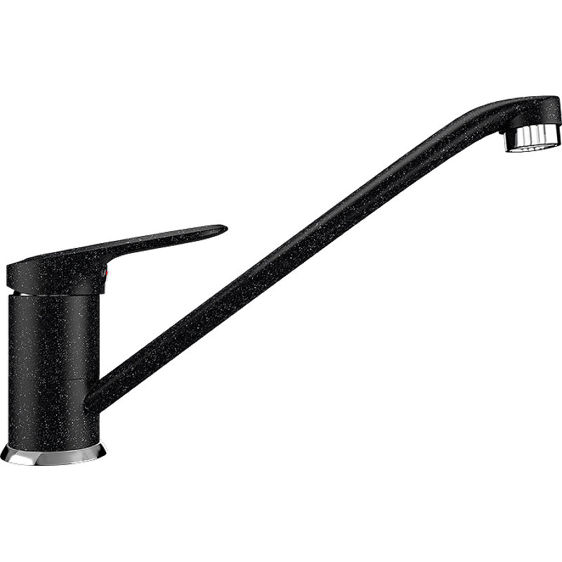 Изображение товара Смеситель для кухни Ulgran U-004 Черный матовый с поворотным изливом