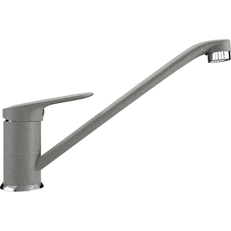 Изображение товара Смеситель для кухни Ulgran U-004 серый матовый с поворотным изливом