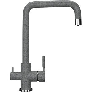 Изображение товара Смеситель для кухни Ulgran U-019 с подключением к фильтру, цвет темно-серый матовый