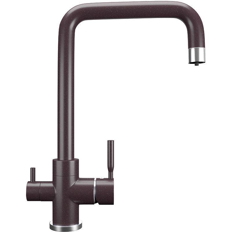 Изображение товара Смеситель для кухни Ulgran U-019 с подключением к фильтру, цвет шоколад матовый Изображение товара Смеситель для кухни Ulgran U-019 с подключением к фильтру, цвет шоколад матовый