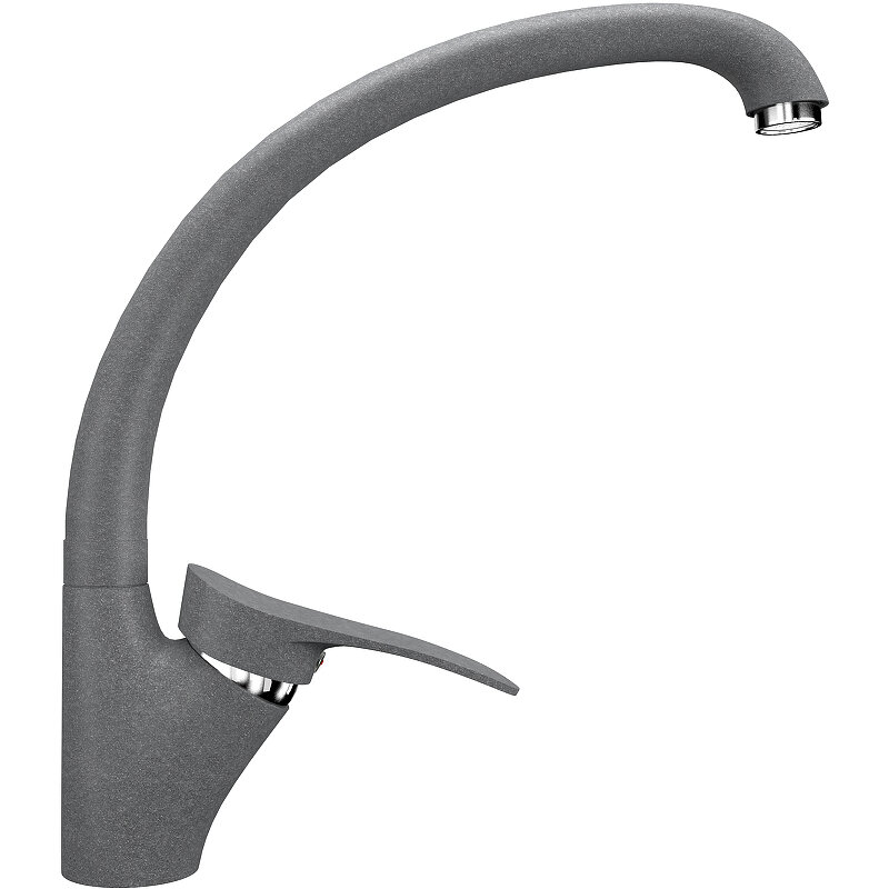 Изображение товара Смеситель для кухни Ulgran U-001 графит матовый с поворотным изливом