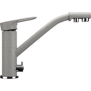 Изображение товара Смеситель для кухни Ulgran U-010 с подключением к фильтру серый матовый