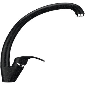 Изображение товара Смеситель для кухни Ulgran U-007 U-007-308, цвет черный матовый