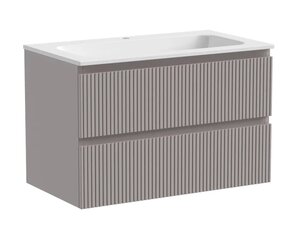 Изображение товара Тумба под раковину Sancos Snob T 80 см подвесная, Doha Soft, SNT80SM