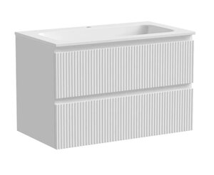 Изображение товара Тумба под раковину Sancos Snob T SNT80W 80 см подвесная, Bianco