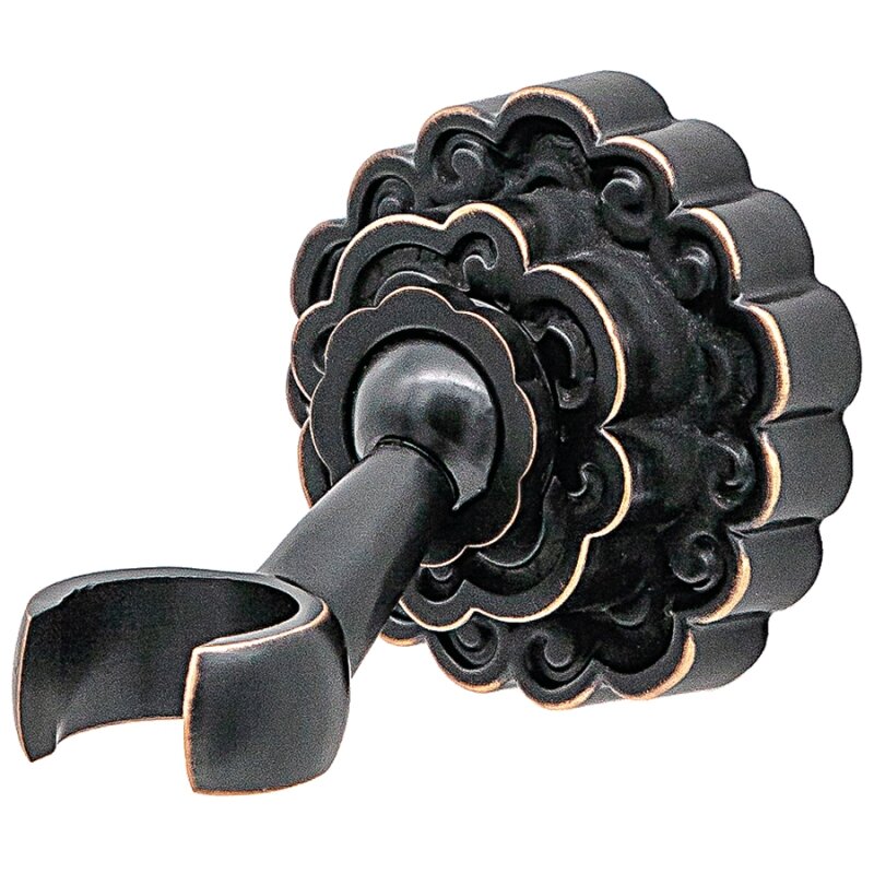 Изображение товара Держатель для душа Milacio MC.003.BBR черная бронза — настенный латунный держатель, ретро