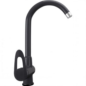 Изображение товара Смеситель для кухни Ulgran Quartz UQ-006 UQ-006-08, цвет космос матовый