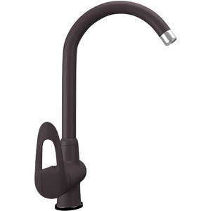 Изображение товара Смеситель для кухни Ulgran Quartz UQ-006 UQ-006-06, цвет трюфель матовый