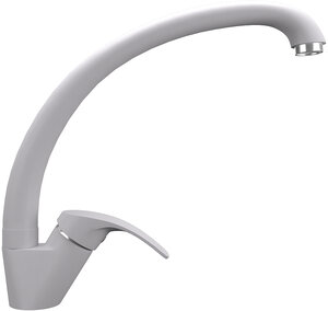 Изображение товара Смеситель для кухни Ulgran Quartz UQ-007 UQ-007-05, цвет бетон матовый