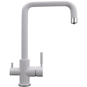 Изображение товара Смеситель для кухни Ulgran Quartz UQ-019 UQ-019-04, с подключением к фильтру, цвет платина матовая