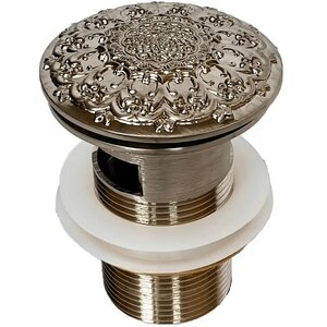 Изображение товара Донный клапан Milacio для раковины, с переливом, цвет серебро, MC.010.SL