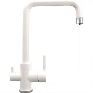 Изображение товара Смеситель для кухни Ulgran Quartz UQ-019 UQ-019-01, с подключением к фильтру, цвет жасмин матовый