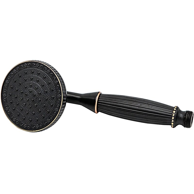 Изображение товара Душевая лейка Milacio MC.006.BBR Черная бронза (ретро) 15 см