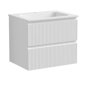 Изображение товара Тумба под раковину Sancos Snob R SNR60W 60 см подвесная, Bianco