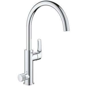 Изображение товара Смеситель для кухонной мойки Grohe Blue Pure, 31722000, с каналом для питьевой воды, хром Изображение товара Смеситель для кухонной мойки Grohe Blue Pure, 31722000, с каналом для питьевой воды, хром
