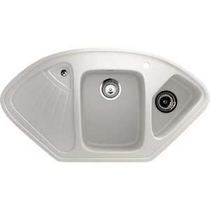 Изображение товара Мойка кухонная Ulgran U-501 U-501-341, 103 см, цвет ультра-белый