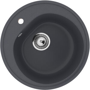 Изображение товара Кухонная моечная раковина Ulgran U-101, 50 см, антрацит, Россия