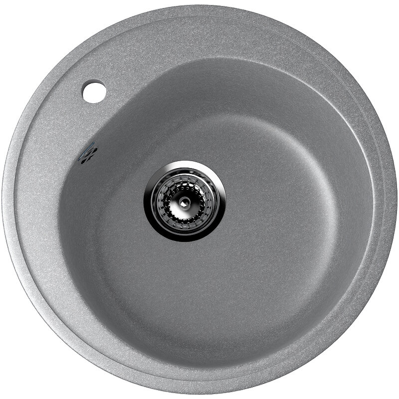 Изображение товара Мойка кухонная Ulgran U-101-342 50 см графит встраиваемая