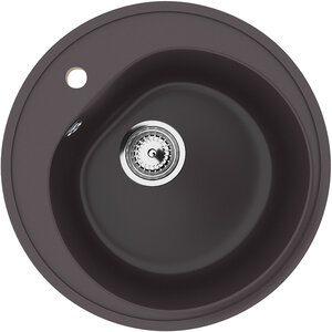 Изображение товара Мойка кухонная Ulgran U-101, 50 см, цвет шоколад, U-101-345