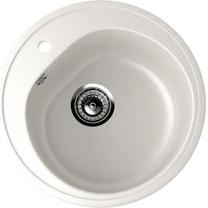 Изображение товара Кухонная мойка Ulgran U-101-341 из нержавеющей стали 50x50 см белая