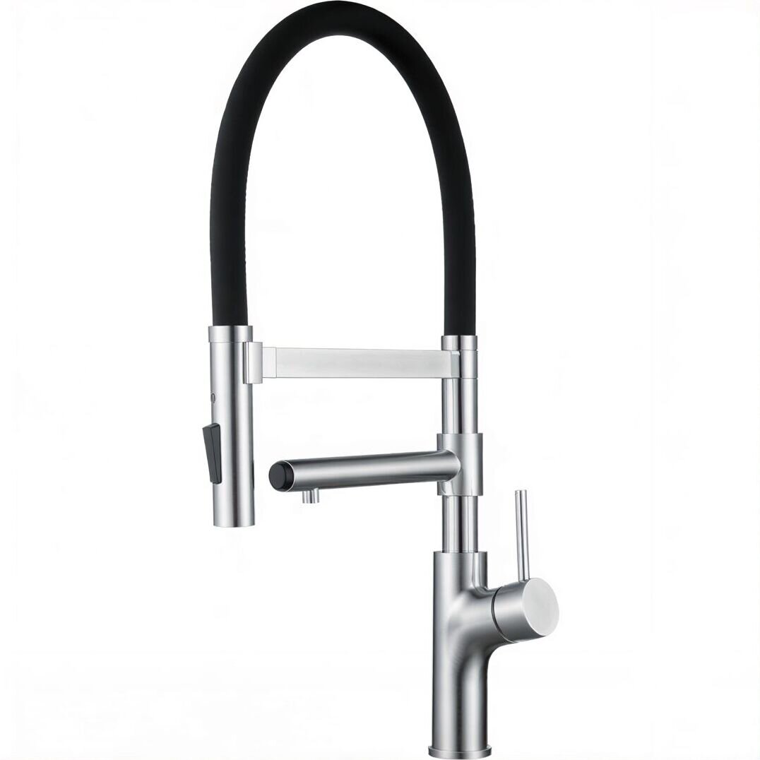Изображение товара Смеситель Zorg Inox SZR-1010 для кухни, цвет нержавеющая сталь Изображение товара Смеситель Zorg Inox SZR-1010 для кухни, цвет нержавеющая сталь