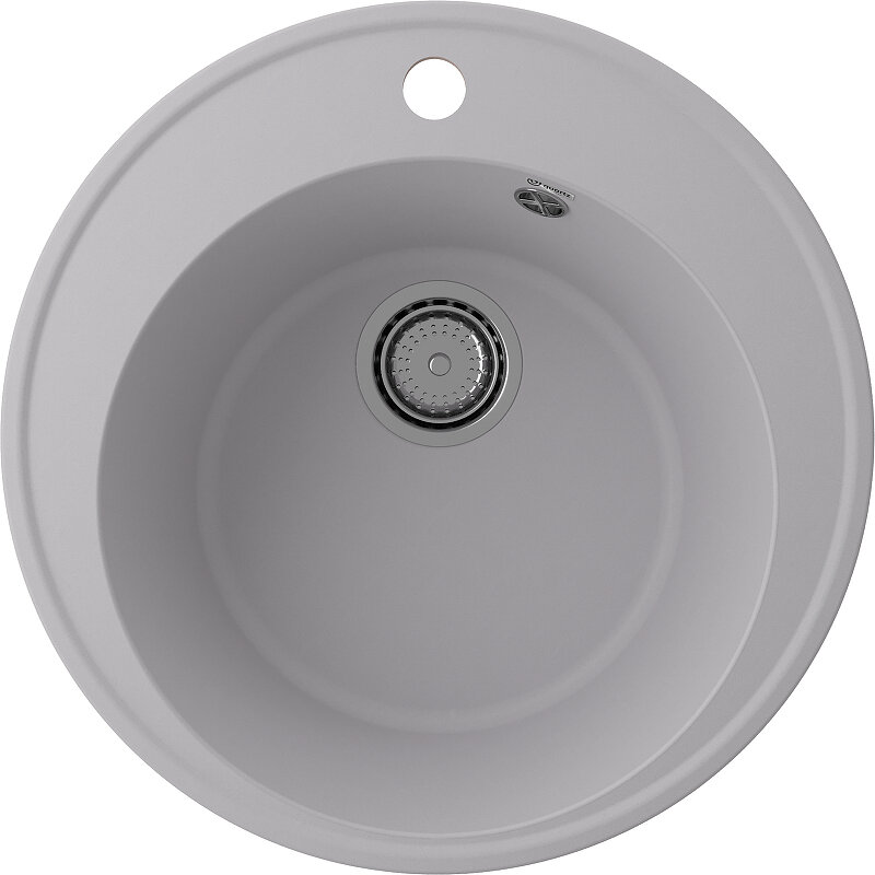 Изображение товара Мойка кухонная Ulgran Quartz Nora 485-04 48.5 см искусственный камень