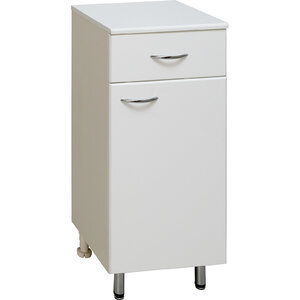 Изображение товара Тумба (полупенал) Runo Эконом 00000000110 30, белая